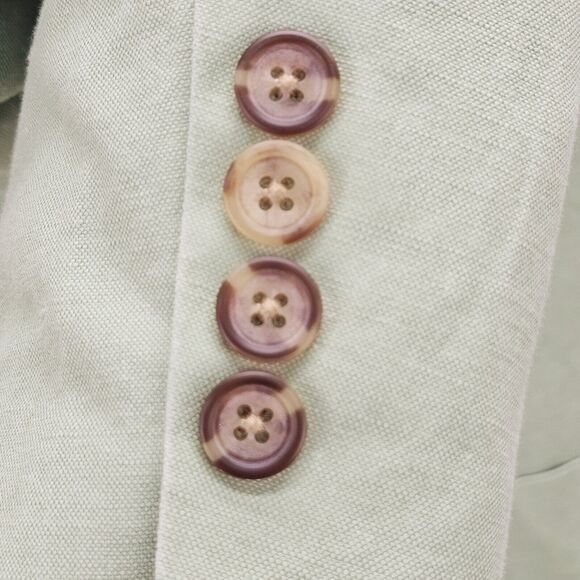 Peter Millar Sport Coat Jacket Men’s XL Blazer Green 2 Button Linen Preppy - Picture 12 of 13